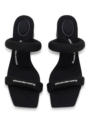 Detail View - Click To Enlarge - ALEXANDERWANG - Jax Tubular 65 Slide Sandals