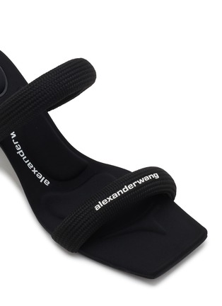 Detail View - Click To Enlarge - ALEXANDERWANG - Jax Tubular 65 Slide Sandals