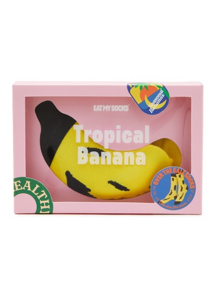 Main View - Click To Enlarge - EAT MY SOCKS - Tropical Banana Over The Calf Socks