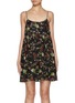 Main View - Click To Enlarge - ALICE & OLIVIA - Collen Spaghetti Strap Cotton Mini Dress