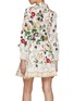 Back View - Click To Enlarge - ALICE & OLIVIA - Alisa Wrap Godet Shirt Dress