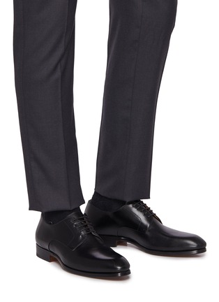 Figure View - Click To Enlarge - MAGNANNI - Harlan Leather Derby Shoes