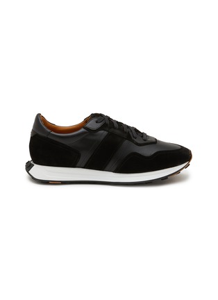 Main View - Click To Enlarge - MAGNANNI - Leather Suede Sneakers