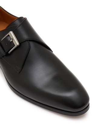 Detail View - Click To Enlarge - MAGNANNI - Mansfeld Leather Single Monk Strap Shoes