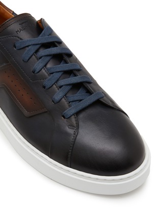 Detail View - Click To Enlarge - MAGNANNI - Leather Low Top Sneakers