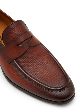 Detail View - Click To Enlarge - MAGNANNI - Leather Penny Loafers