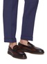 Figure View - Click To Enlarge - MAGNANNI - Leather Platform Penny Loafers