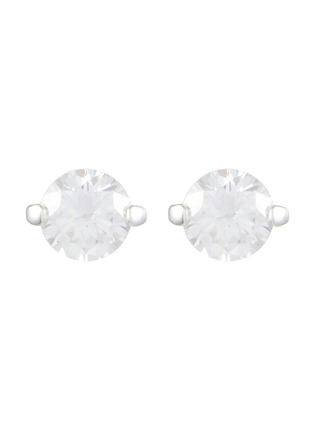 Main View - Click To Enlarge - HATTON LABS - Cubic Zirconia Sterling Silver Earrings