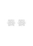 Main View - Click To Enlarge - HATTON LABS - Cubic Square Sterling Silver Earrings