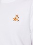  - MAISON KITSUNÉ - Speedy Fox Patch Comfort Cotton T-shirt