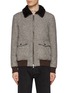 Main View - Click To Enlarge - ISAIA - Contrast Collar Cashmere Jacket