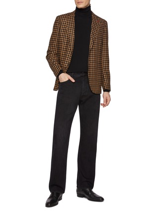 Figure View - Click To Enlarge - ISAIA - Single Breasted Wool Cashmere Blazer