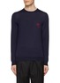 Main View - Click To Enlarge - ISAIA - Stitched Detail Wool Sweater