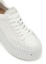 Detail View - Click To Enlarge - CHLOÉ - Nama Low Top Platform Leather Women's Sneakers