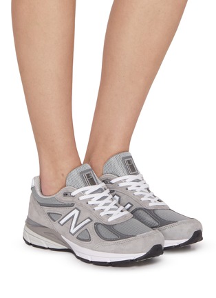 Figure View - Click To Enlarge - NEW BALANCE - Made In USA 990v4 Women's Sneakers