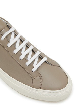 Detail View - Click To Enlarge - COMMON PROJECTS - Achilles FW24 Leather Women's Sneakers