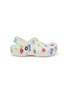 Main View - Click To Enlarge - CROCS - Classic Doodle Print Kids Clogs