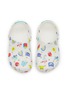 Figure View - Click To Enlarge - CROCS - Classic Doodle Print Kids Clogs