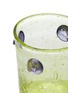 Detail View - Click To Enlarge - LA ROMAINE EDITIONS - The Guirlande Water Glass — Green/Purple