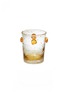 Main View - Click To Enlarge - LA ROMAINE EDITIONS - The Guirlande Water Glass — Gold/Orange