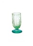 Main View - Click To Enlarge - LA ROMAINE EDITIONS - The Praline Glass — Green/Turquoise