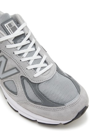 Detail View - Click To Enlarge - NEW BALANCE - Made In USA 990v4 Core Suede Men's Sneakers