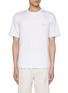 Main View - Click To Enlarge - BRUNELLO CUCINELLI - Stitched Logo Cotton T-Shirt