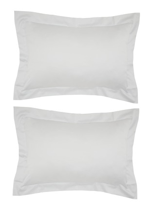 Main View - Click To Enlarge - CELSO DE LEMOS - Amanda Pillowcase Set of 2 — Perle