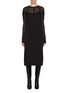 Main View - Click To Enlarge - KHAITE - Shaine Button Up Midi Dress