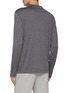 Back View - Click To Enlarge - BRUNELLO CUCINELLI - Layered Collar Silk Cotton T-Shirt