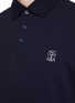  - BRUNELLO CUCINELLI - Logo Embroidered Piquet Cotton Polo Shirt