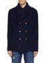 Main View - Click To Enlarge - BRUNELLO CUCINELLI - Shawl Collar Double Breasted Cardigan