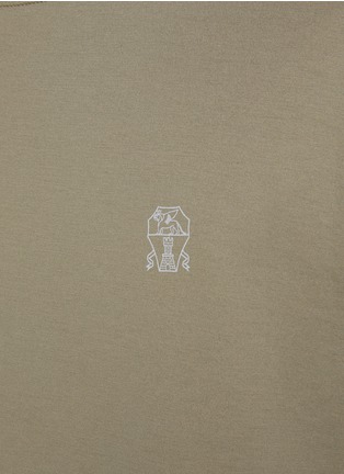  - BRUNELLO CUCINELLI - Logo Cotton T-Shirt