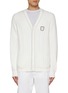 Main View - Click To Enlarge - BRUNELLO CUCINELLI - Logo Patch Cable Cotton Knit Cardigan