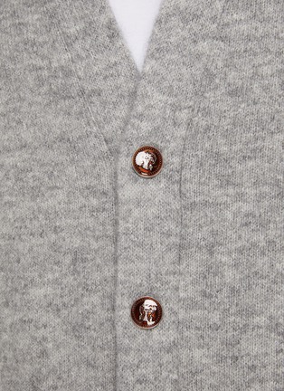  - BRUNELLO CUCINELLI - Alpaca Cotton Wool Blend Cardigan