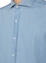  - BRUNELLO CUCINELLI - Spread Collar Light Wash Denim Shirt