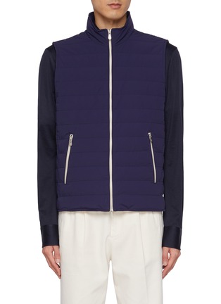 Main View - Click To Enlarge - BRUNELLO CUCINELLI - Two-Way Zip-Up Vest