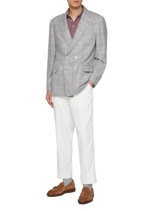 Figure View - Click To Enlarge - BRUNELLO CUCINELLI - Cotton Corduroy Trousers