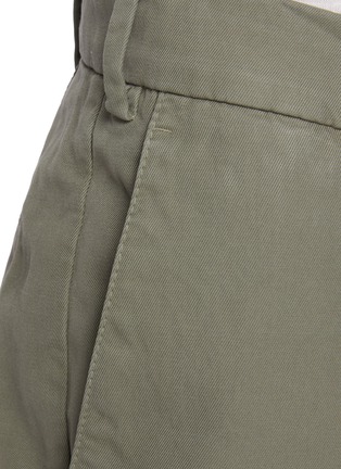  - BRUNELLO CUCINELLI - Italian Fit Cotton Gabardine Trousers