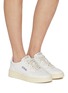 Figure View - Click To Enlarge - AUTRY - Medalist Low Top Leather Women's Sneakers