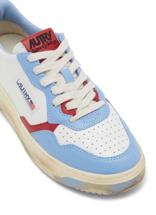 Detail View - Click To Enlarge - AUTRY - Super Vintage Low Top Leather Women's Sneakers