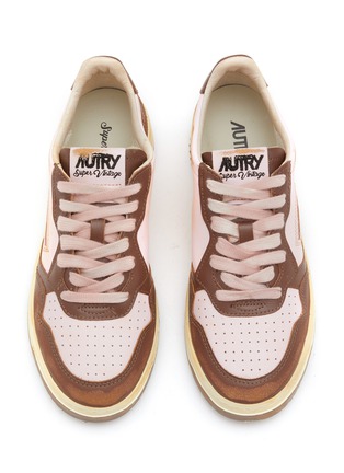 Detail View - Click To Enlarge - AUTRY - Super Vintage Low Top Leather Women's Sneakers