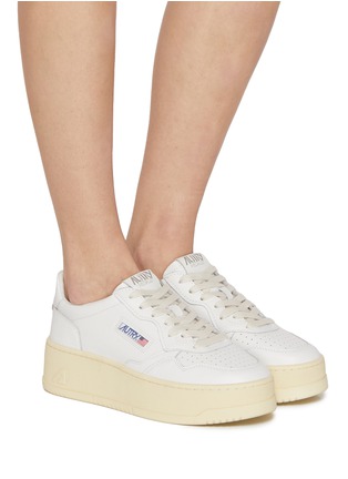 Figure View - Click To Enlarge - AUTRY - Platform Low Top Women's Sneakers