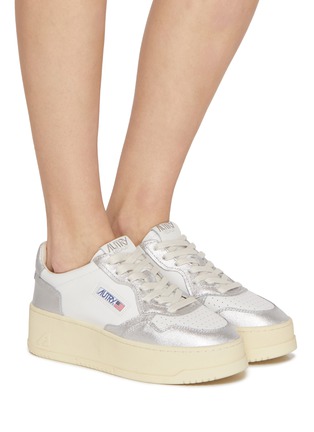 Figure View - Click To Enlarge - AUTRY - Platform Low Top Women's Sneakers