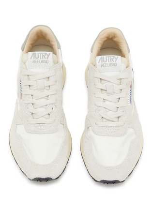 Detail View - Click To Enlarge - AUTRY - Reelwind Low Top Suede Women's Sneakers