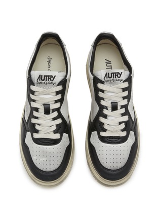 Detail View - Click To Enlarge - AUTRY - Super Vintage Low Top Leather Women's Sneakers