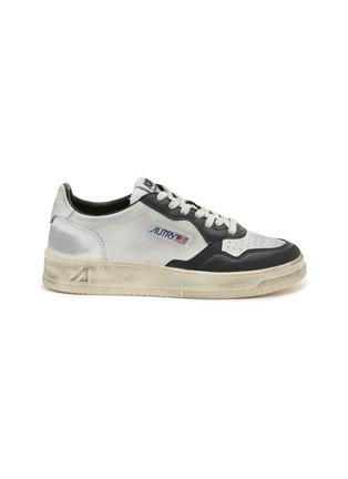 Main View - Click To Enlarge - AUTRY - Super Vintage Low Top Leather Women's Sneakers