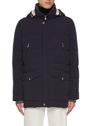 Main View - Click To Enlarge - BRUNELLO CUCINELLI - Water Resistant Padded Jacket