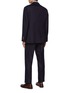 Back View - Click To Enlarge - BRUNELLO CUCINELLI - Wool Flannel Suit