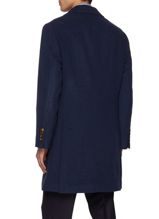 Back View - Click To Enlarge - BRUNELLO CUCINELLI - Single Breasted Cashmere Overcoat